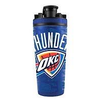 Bouteille shaker Oklahoma City Thunder 26 oz en acier inoxydable 4D