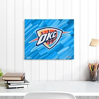 Oklahoma City Thunder 16 "x 20" embelli Giclée Print par Charlie Turano III