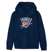 Sweat à capuche Outerstuff bleu marine avec logo principal du Thunder d'Oklahoma City, pour enfants d'âge préscolaire