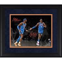 Photo encadrée 11 x 14 pouces de Shai Gilgeous-Alexander et Jalen Williams, joueurs du Thunder d'Oklahoma City.