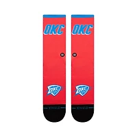 Chaussettes mi-mollet Stance Oklahoma City Thunder 2025/26 Statement Edition