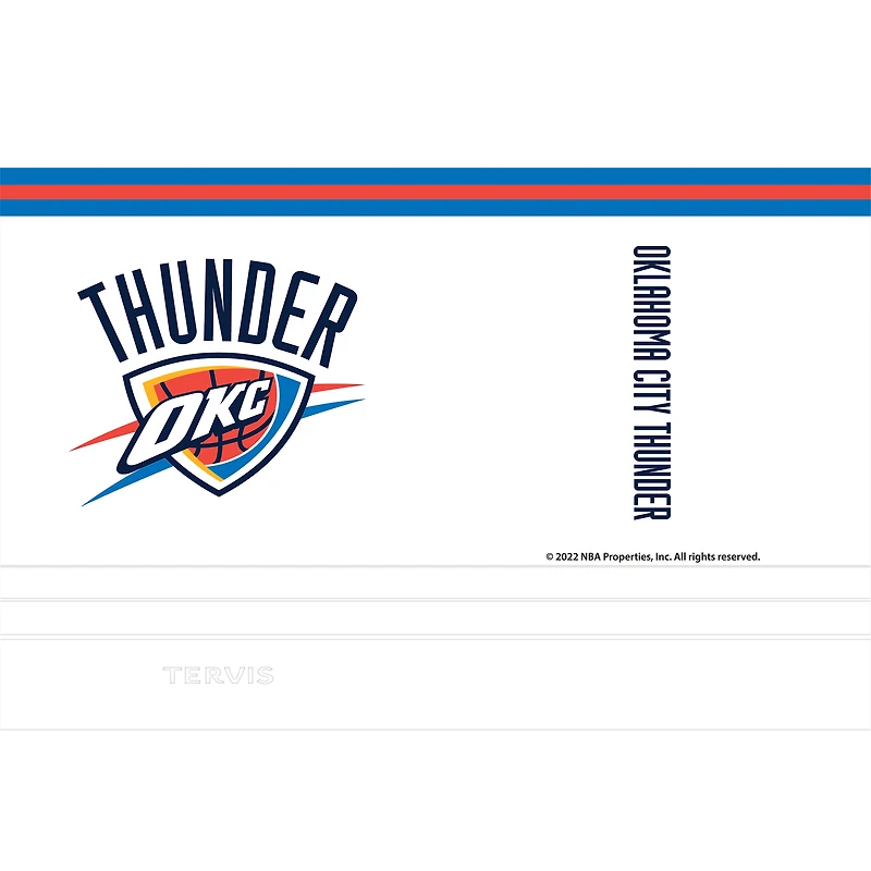 Tervis Oklahoma City Thunder 30oz. Gobelet en acier inoxydable arctique