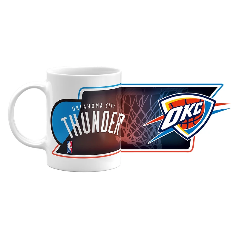 Le Sports Vault Oklahoma City Thunder - 11oz. Tasse à café sublimée