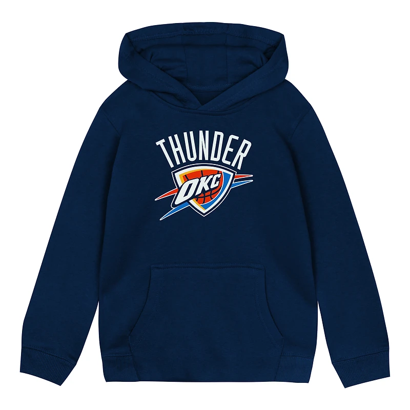 Toddler Outerstuff  Navy Oklahoma City Thunder Primary Logo Hoodie