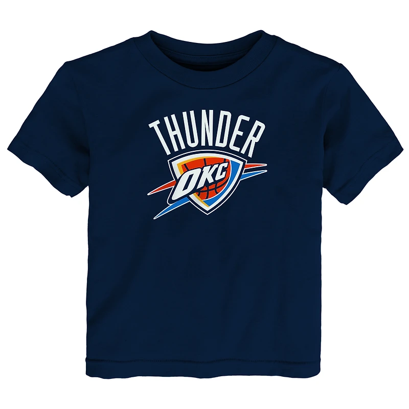 Toddler Outerstuff  Navy Oklahoma City Thunder Primary Logo T-Shirt