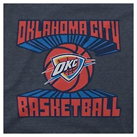 T-shirt unisexe Stadium Essentials bleu marine Oklahoma City Thunder Club Time Tri-Blend