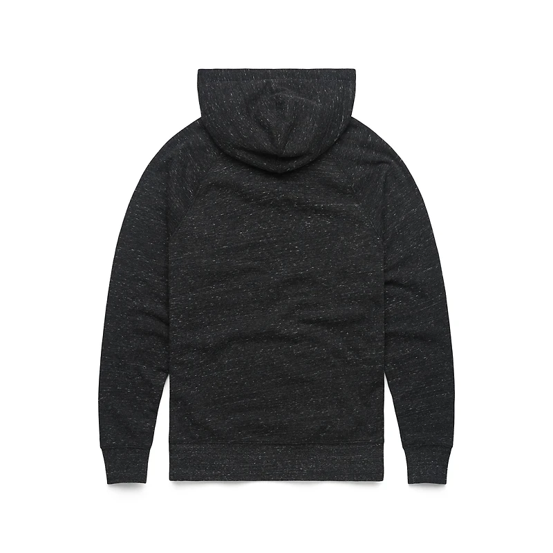 Unisex Homage Heather Black Oklahoma City Thunder Hometown Edition Tri-Blend Raglan Pullover Hoodie