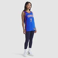 Unisexe Nike Chet Holmgren Oklahoma City Thunder Blue 2022 NBA Draft First Round Pick Player Swingman Jersey - Icon Edition