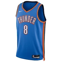 Unisex Nike Jalen Williams Blue Oklahoma City Thunder Swingman Player Jersey - Icon Edition