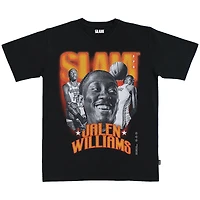 T-shirt unisexe SLAM Jalen Williams noir Oklahoma City Thunder Remix Heavyweight