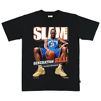Unisex SLAM Shai Gilgeous-Alexander Oklahoma City Thunder February/March 2025 Cover Graphic T-Shirt