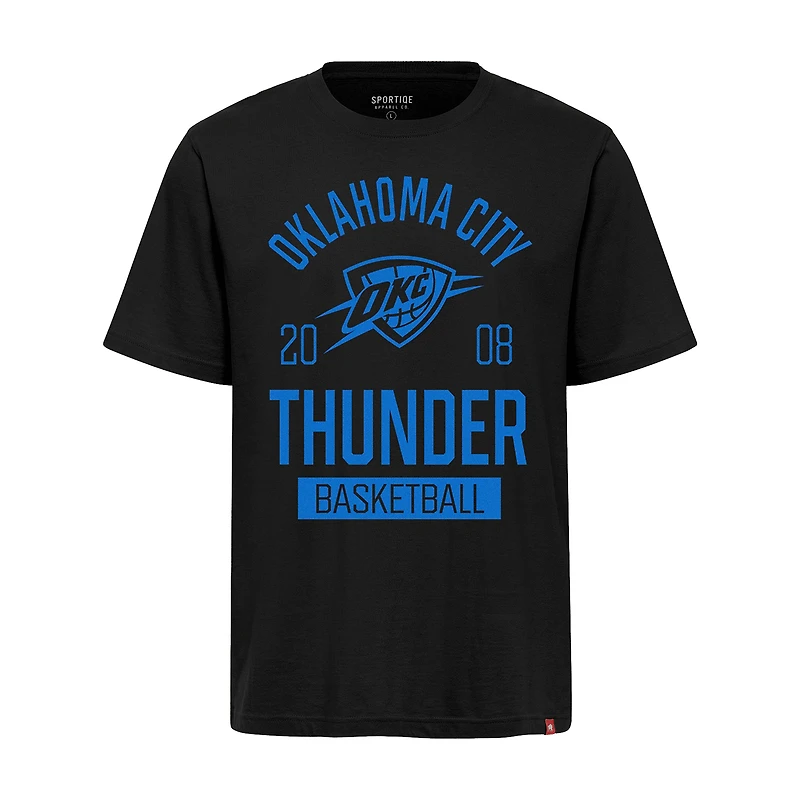 T-shirt unisexe Sportiqe noir premium Oklahoma City Thunder Duke