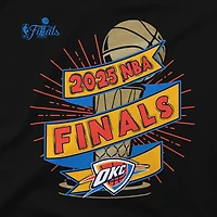 T-shirt unisexe Stadium Essentials noir Oklahoma City Thunder Finale NBA 2025
