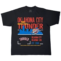 Unisex Stadium Essentials Black Oklahoma City Thunder Hideout Boxy T-Shirt