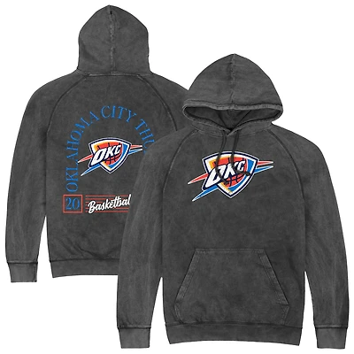Unisex Stadium Essentials Black Oklahoma City Thunder Laylow Vintage Hoodie