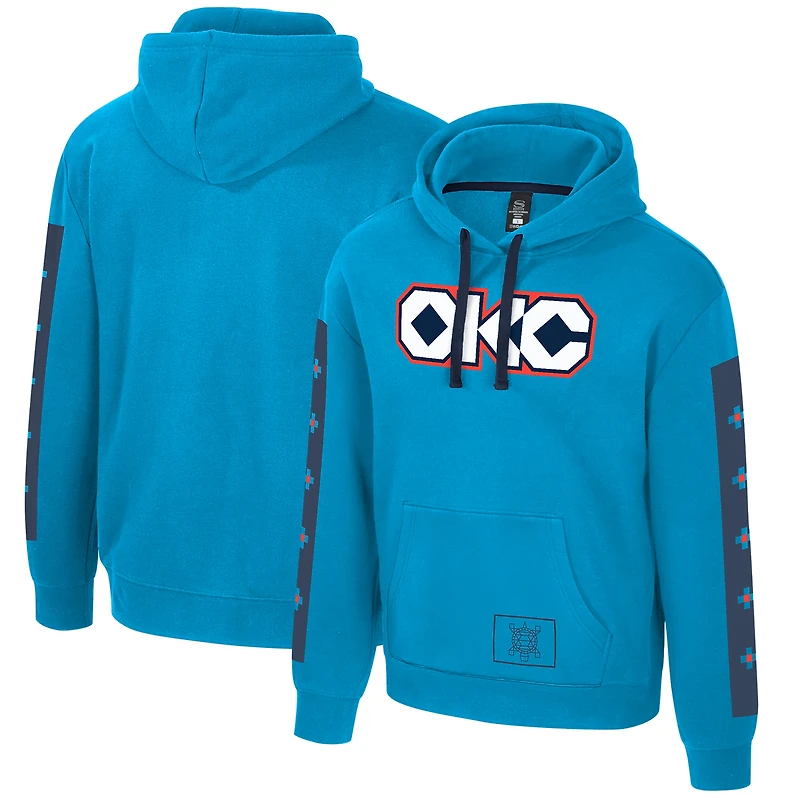 Unisex Stadium Essentials Blue Oklahoma City Thunder 2025/26 Edition Star Hoodie