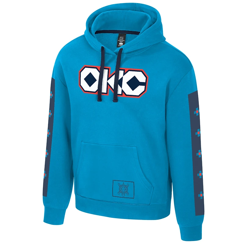 Unisex Stadium Essentials Blue Oklahoma City Thunder 2025/26 Edition Star Hoodie