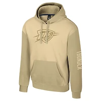 Sweat à capuche unisexe Stadium Essentials kaki Oklahoma City Thunder Rafters Burst