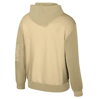 Unisex Stadium Essentials Khaki Oklahoma City Thunder Rafters Burst Hoodie
