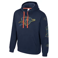 Unisex Stadium Essentials Navy Oklahoma City Thunder Elementized Pullover Hoodie