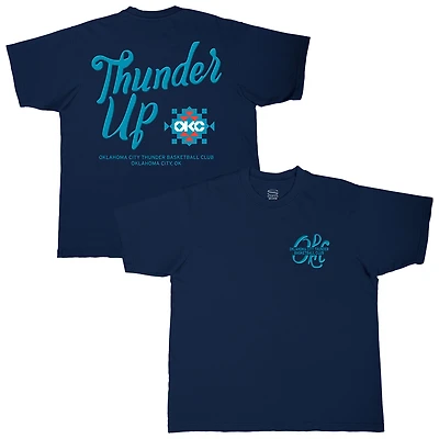 T-shirt unisexe Stadium Essentials bleu marine Oklahoma City Thunder Local Barfly Urban