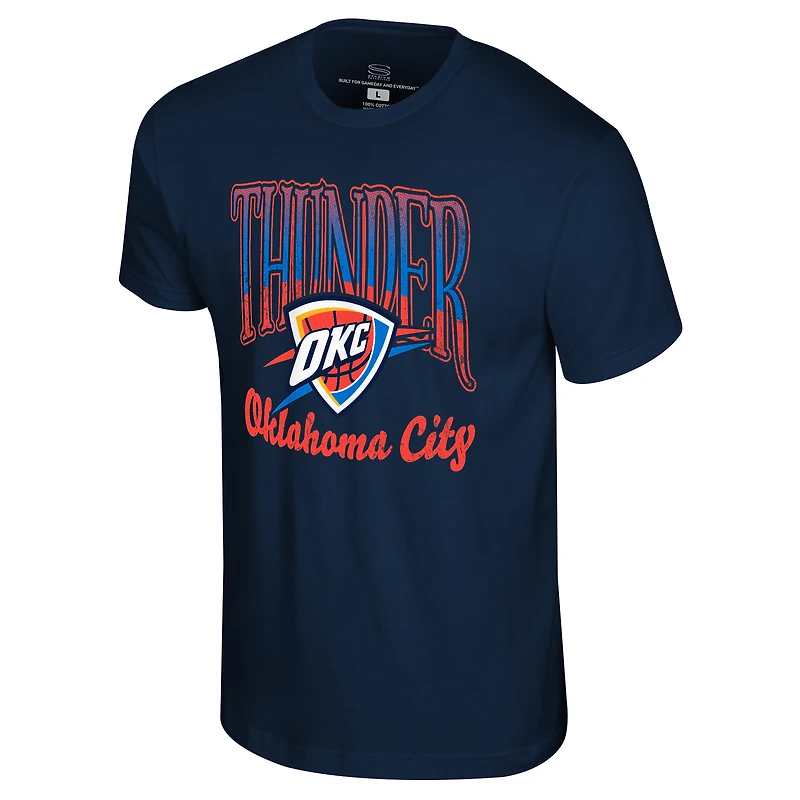 T-shirt unisexe Stadium Essentials bleu marine Oklahoma City Thunder Sky High