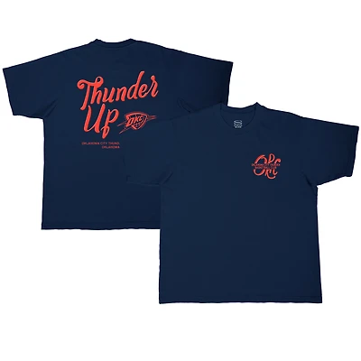 T-shirt urbain unisexe Stadium Essentials bleu marine Oklahoma City Thunder Up