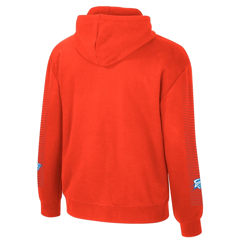 Unisex Stadium Essentials Orange Oklahoma City Thunder Star Hoodie