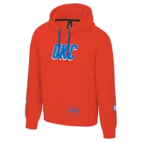 Sweat à capuche unisexe Stadium Essentials orange Oklahoma City Thunder NBA Legends Star en polaire