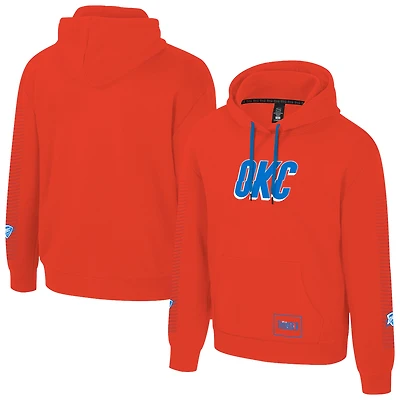 Sweat à capuche unisexe Stadium Essentials orange Oklahoma City Thunder NBA Legends Star en polaire