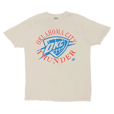Unisex Stadium Essentials Tan Oklahoma City Thunder Cocoon Vintage T-Shirt