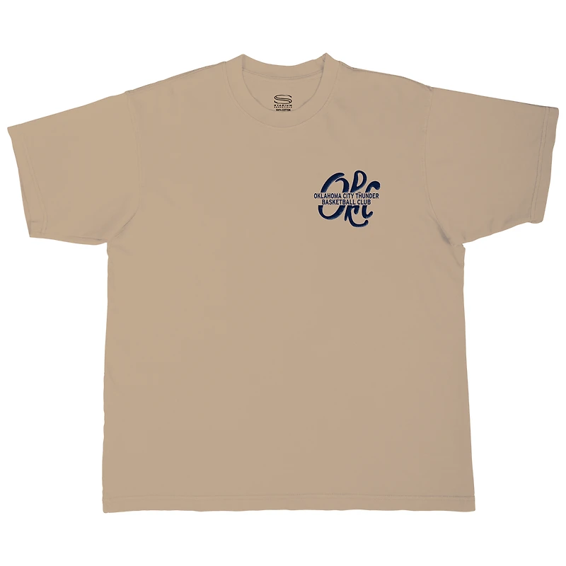 T-shirt urbain unisexe Stadium Essentials Tan Oklahoma City Thunder Up