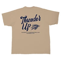 T-shirt urbain unisexe Stadium Essentials Tan Oklahoma City Thunder Up