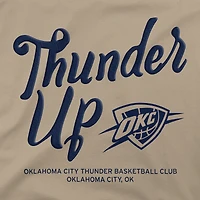 T-shirt urbain unisexe Stadium Essentials Tan Oklahoma City Thunder Up