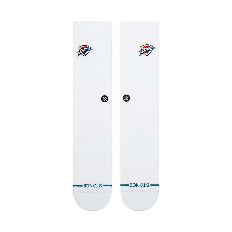 Unisex Stance Oklahoma City Thunder Crested Knit Crew Socks