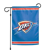 Drapeau de jardin double face WinCraft Oklahoma City Thunder 12" x 18"