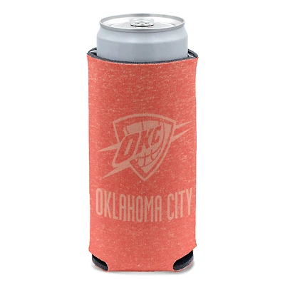 WinCraft Oklahoma City Thunder 12 oz. Refroidisseur de canette mince avec logo d'équipe