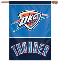 Bannière verticale simple face WinCraft Oklahoma City Thunder 28" x 40"