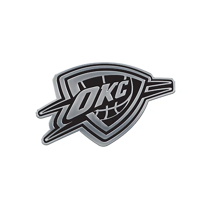 WinCraft Oklahoma City Thunder Chrome Auto Emblem