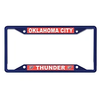 WinCraft Oklahoma City Thunder Chrome Cadre de plaque d'immatriculation