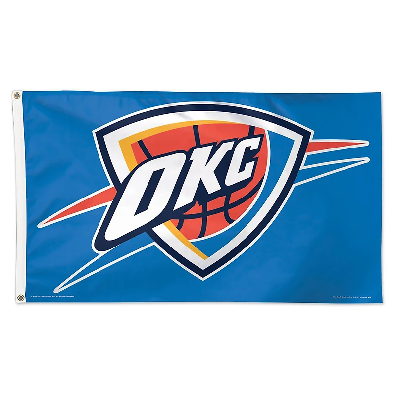 WinCraft Oklahoma City Thunder Deluxe 3' x 5' Drapeau