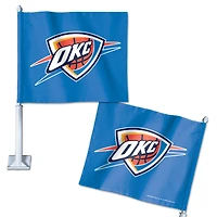 WinCraft Oklahoma City Thunder Double-Sided Car Flag