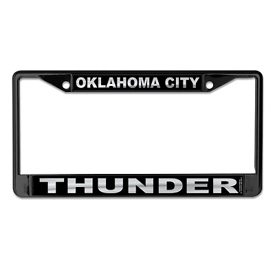 Cadre de plaque d'immatriculation en métal WinCraft Oklahoma City Thunder MVP