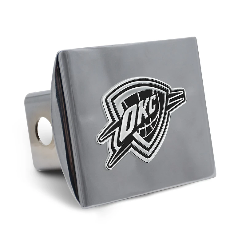 Cache-attelage en métal chromé haut de gamme WinCraft Oklahoma City Thunder
