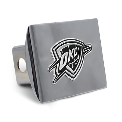 WinCraft Oklahoma City Thunder Premium Metal Chrome Hitch Cover