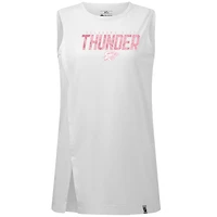 Débardeur à imprimé floral blanc Oklahoma City Thunder Influx pour femme Levelwear