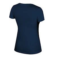 T-shirt Stadium Essentials bleu marine pour femme Oklahoma City Thunder 3e quart-temps