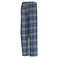 Women's Concepts Sport  Navy/Gray Oklahoma City Thunder Vector Top & Flannel Pants Sleep Set