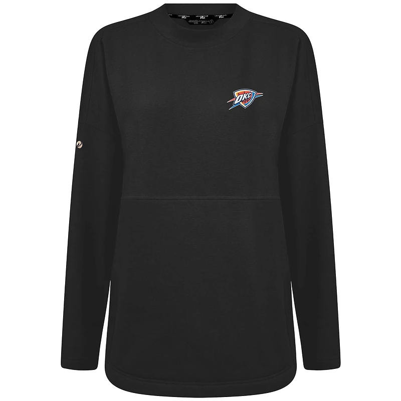 Sweat-shirt à capuche noir pour femme Levelwear Oklahoma City Thunder Beaudry