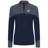 Haut à glissière quart de tour bleu marine Oklahoma City Thunder pour femme